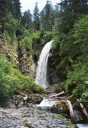 Indian River Falls Summer 1996 (57k)