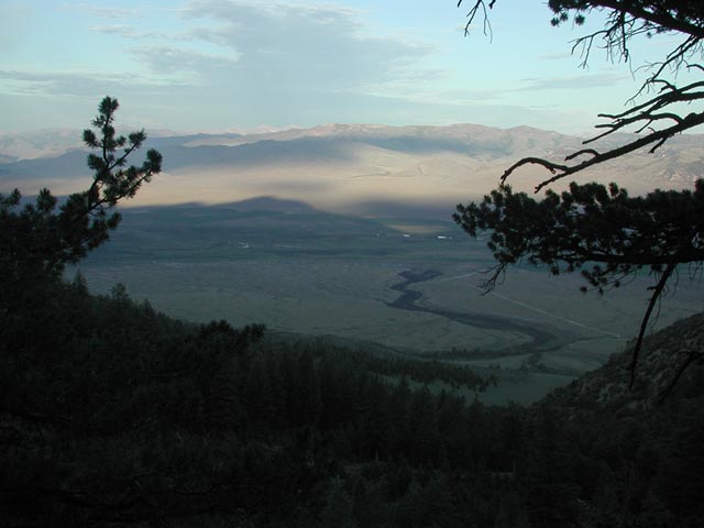 Mt. Borah's Shadow (55777 bytes)